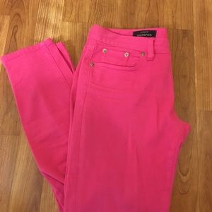 J Crew Hot pink jean